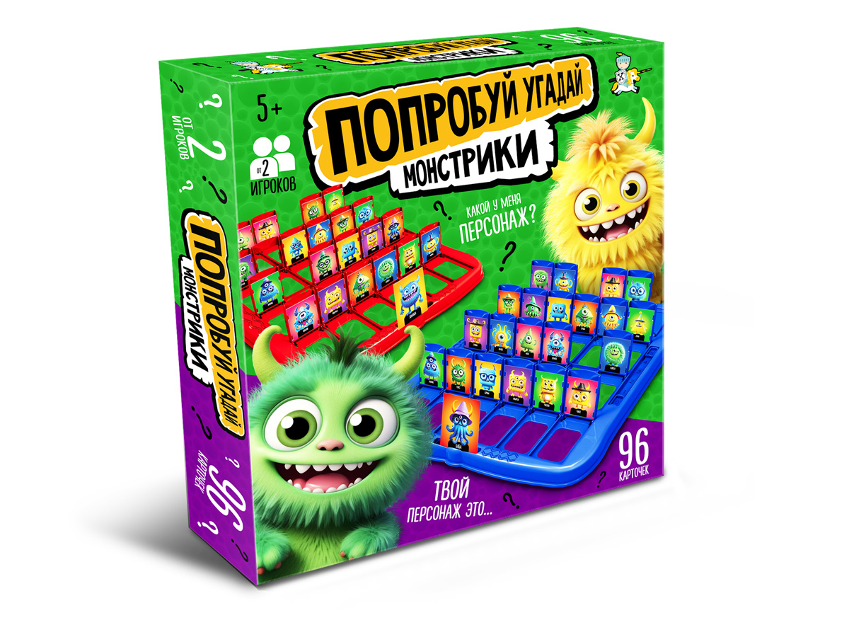 Настольная игра «Попробуй угадай. Монстрики» Active time