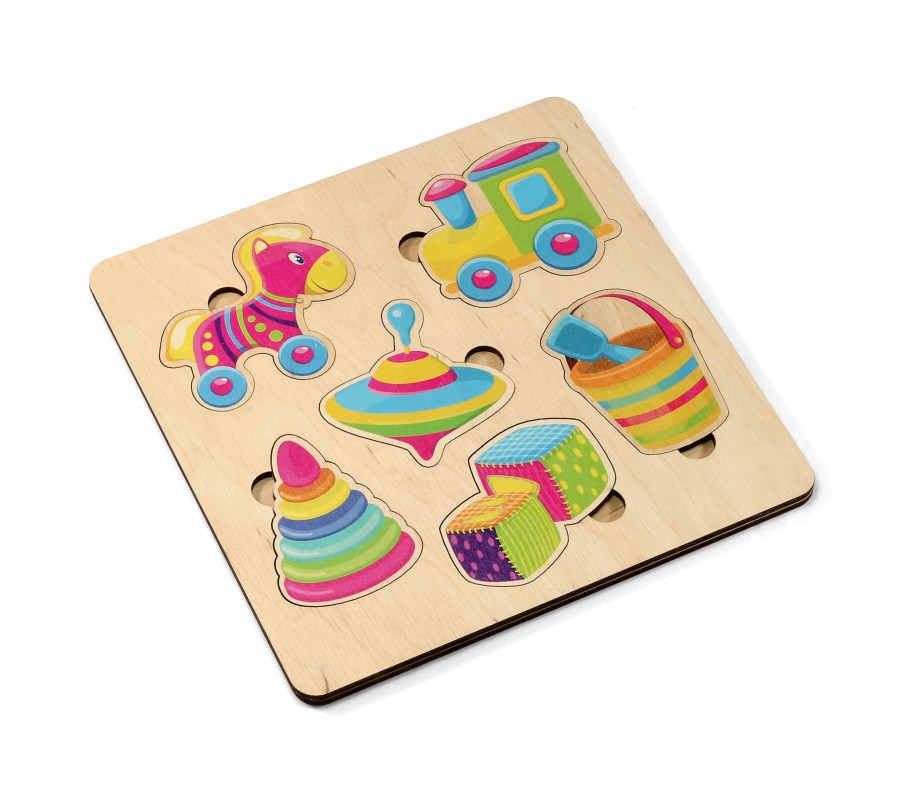 Деревянные развивающие пазлы для малышей Игрушки-2