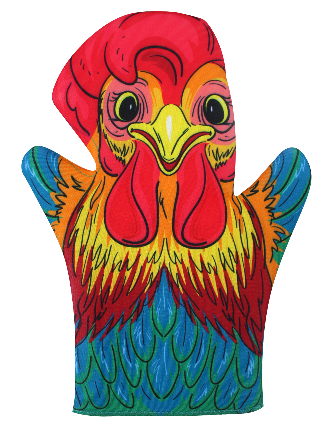 Кукла перчатка Петух для кукольного театра би ба бо