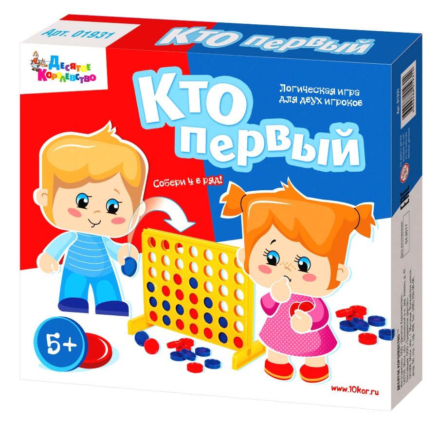 развивающая настольная игра Кто первый