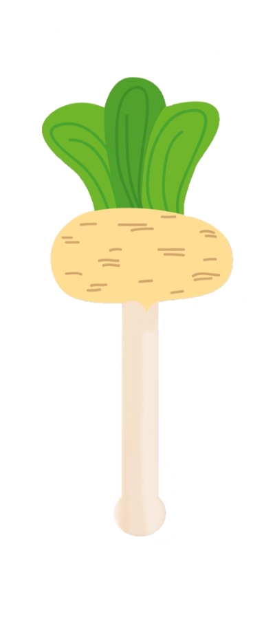 Кукла для штокового театра Репка