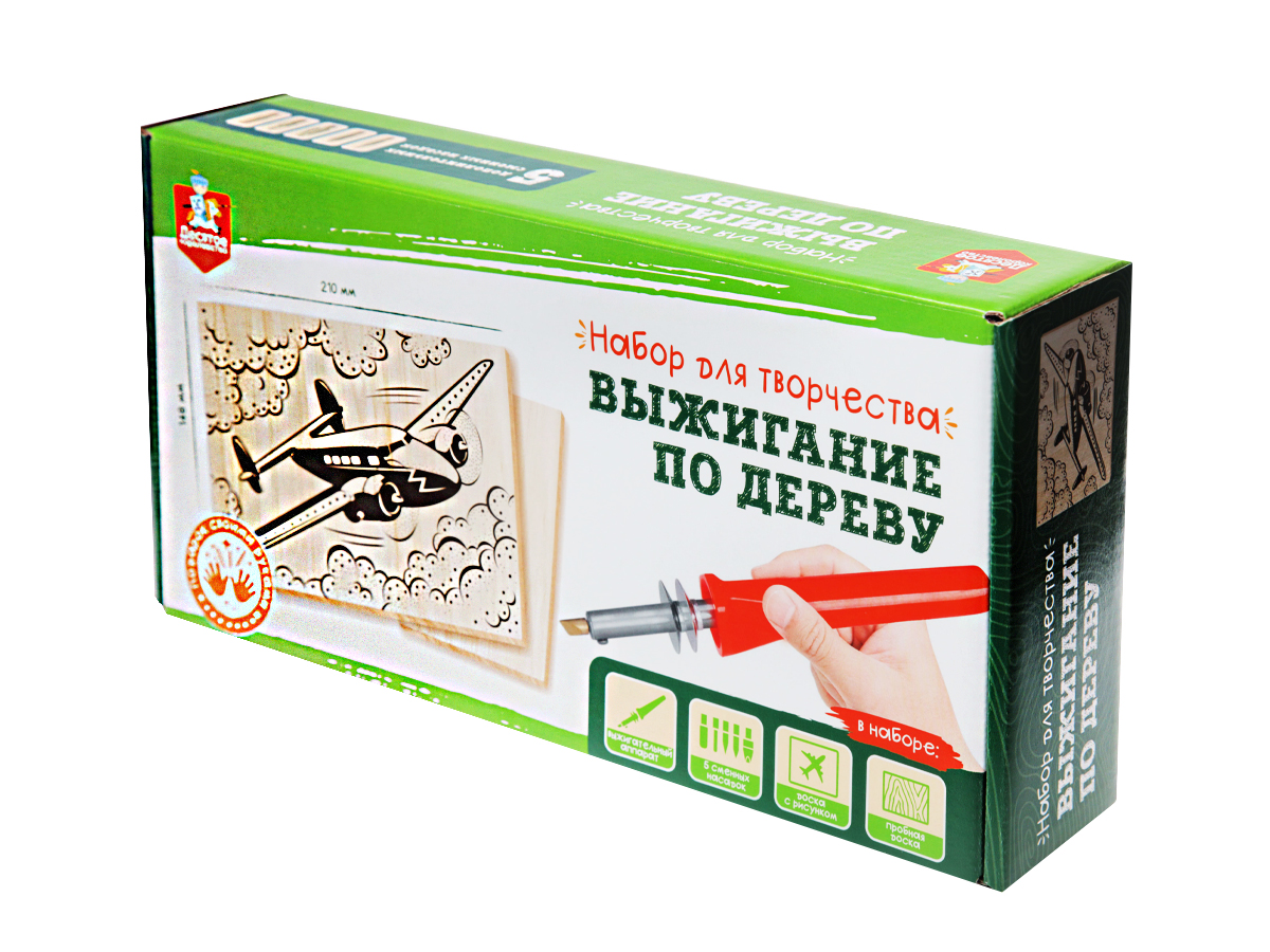 набор досок и аппарат для выжигания