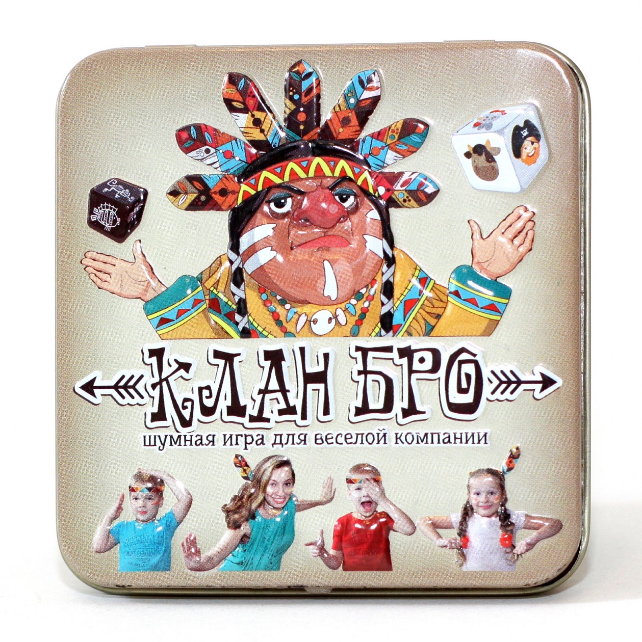 Настольная игра в жестяной коробке