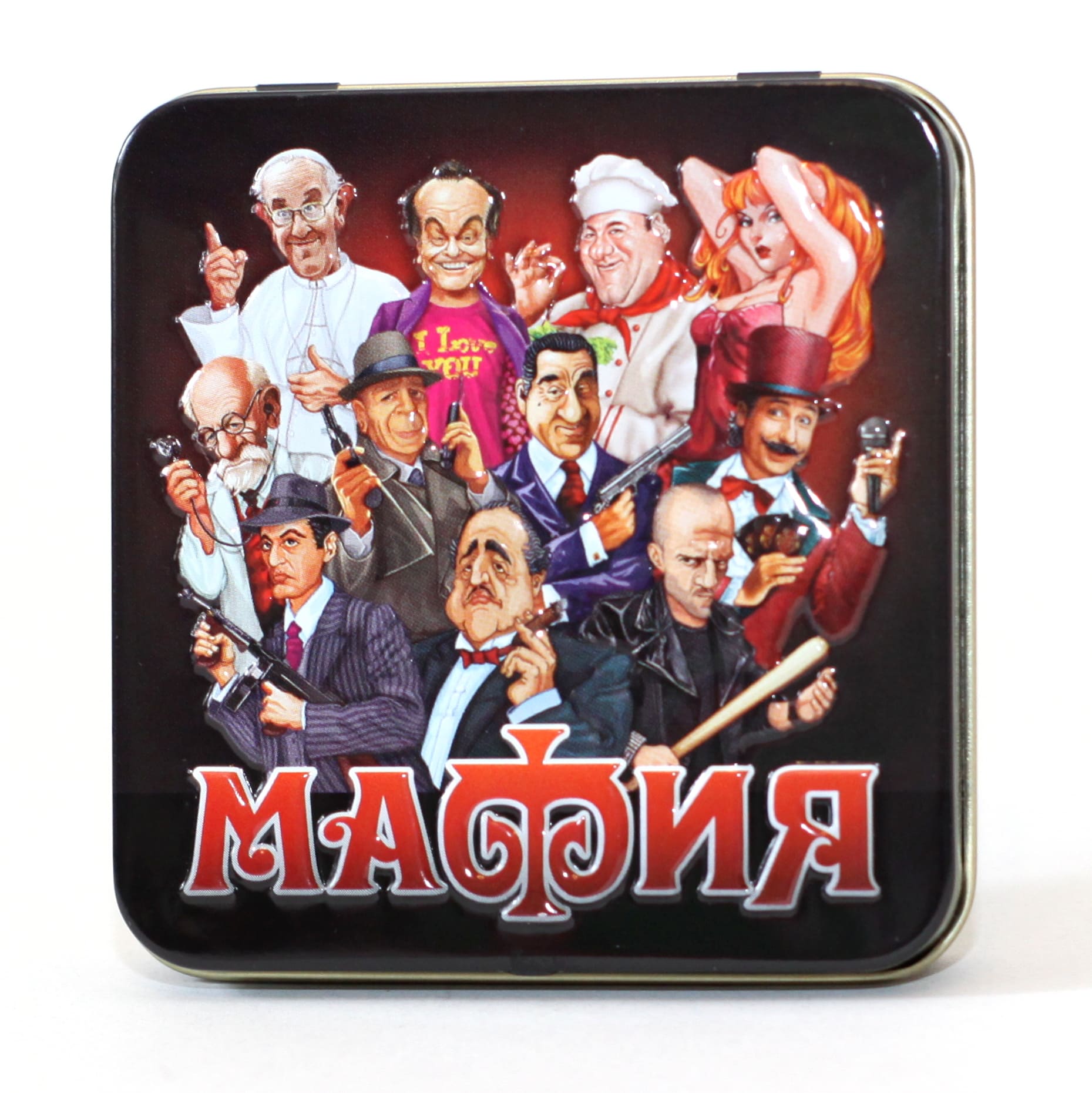 Развлекательная карточная настольная игра Мафия