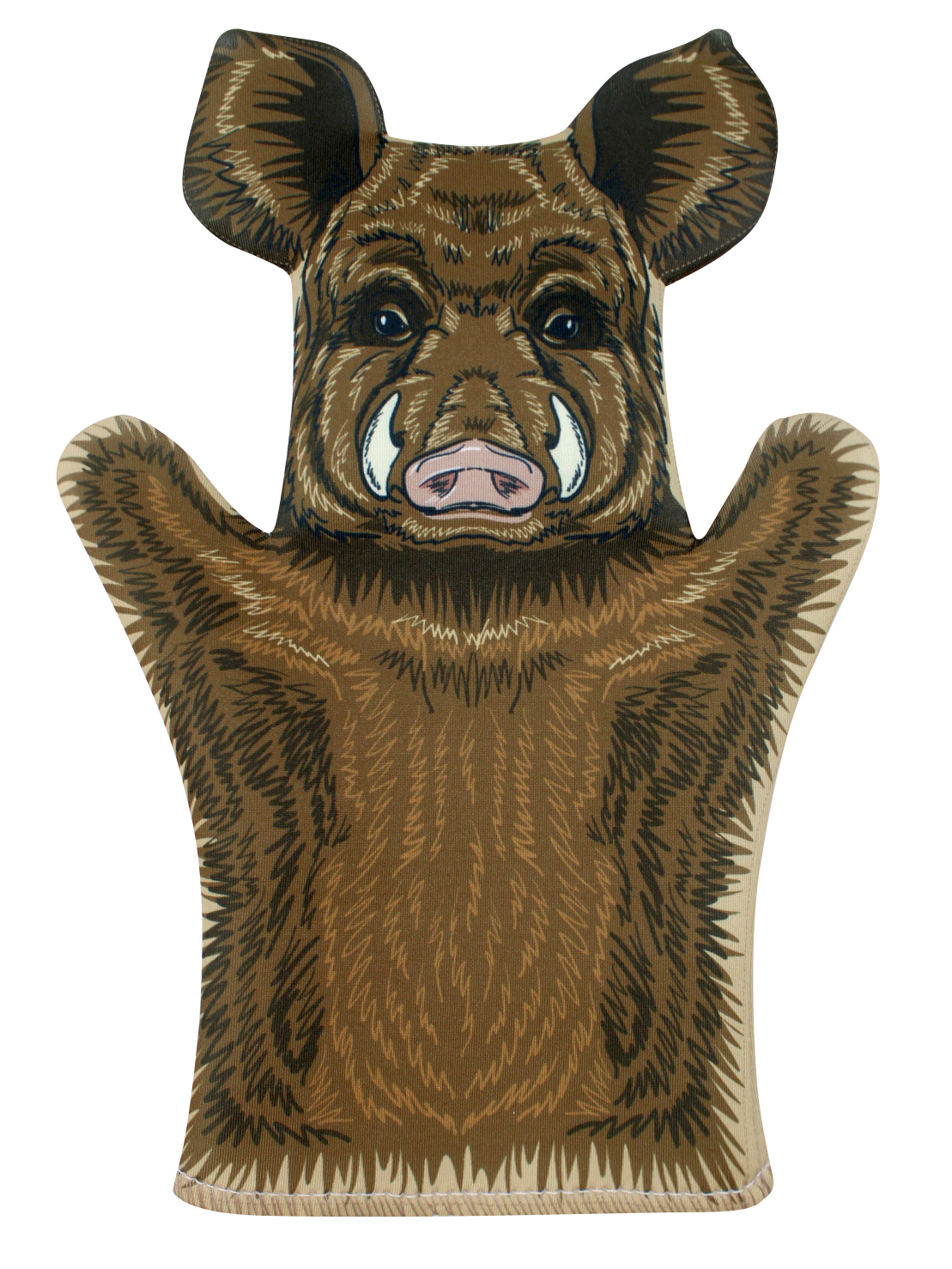 Кукла перчатка Кабан для кукольного театра би ба бо