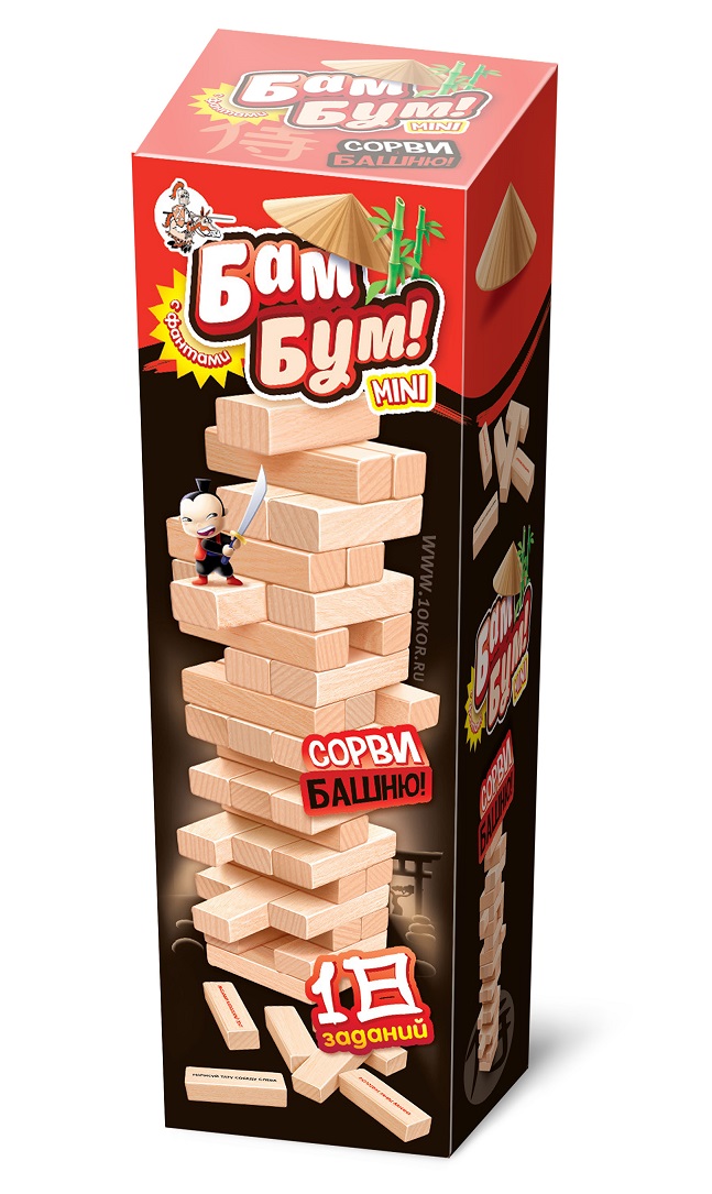 Развлекательная игра для детей Бам-Бум mini