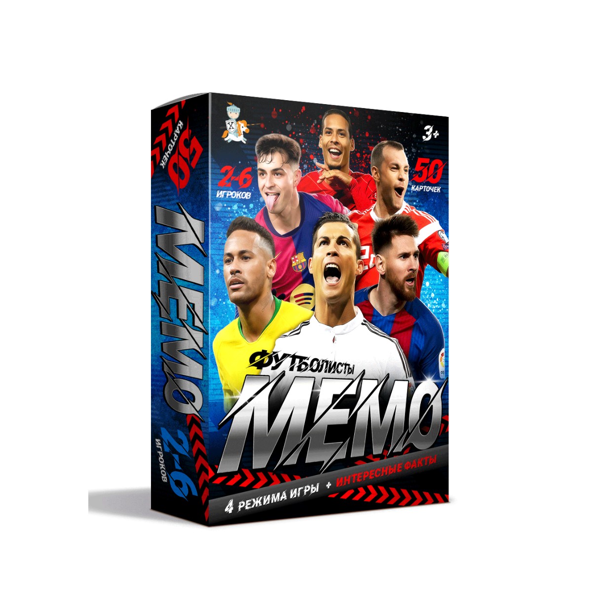 Игра МЕМО «Футболисты»