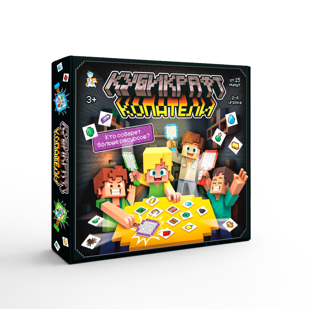 Настольная игра «Кубикрафт» Копатели