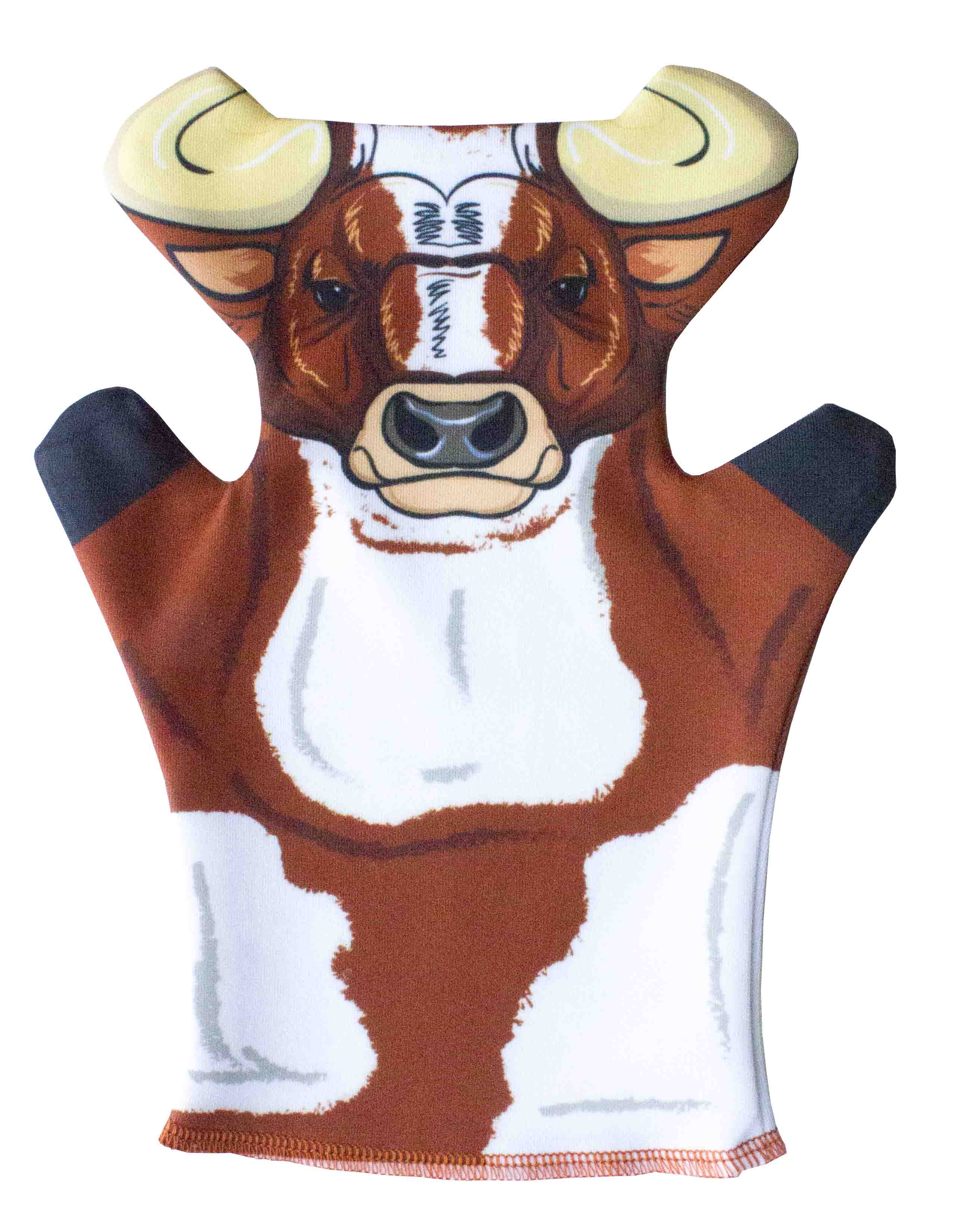 Кукла перчатка Бык для кукольного театра би ба бо