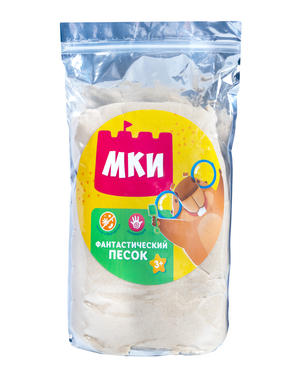 Кинетический песок 1 кг, дойпак