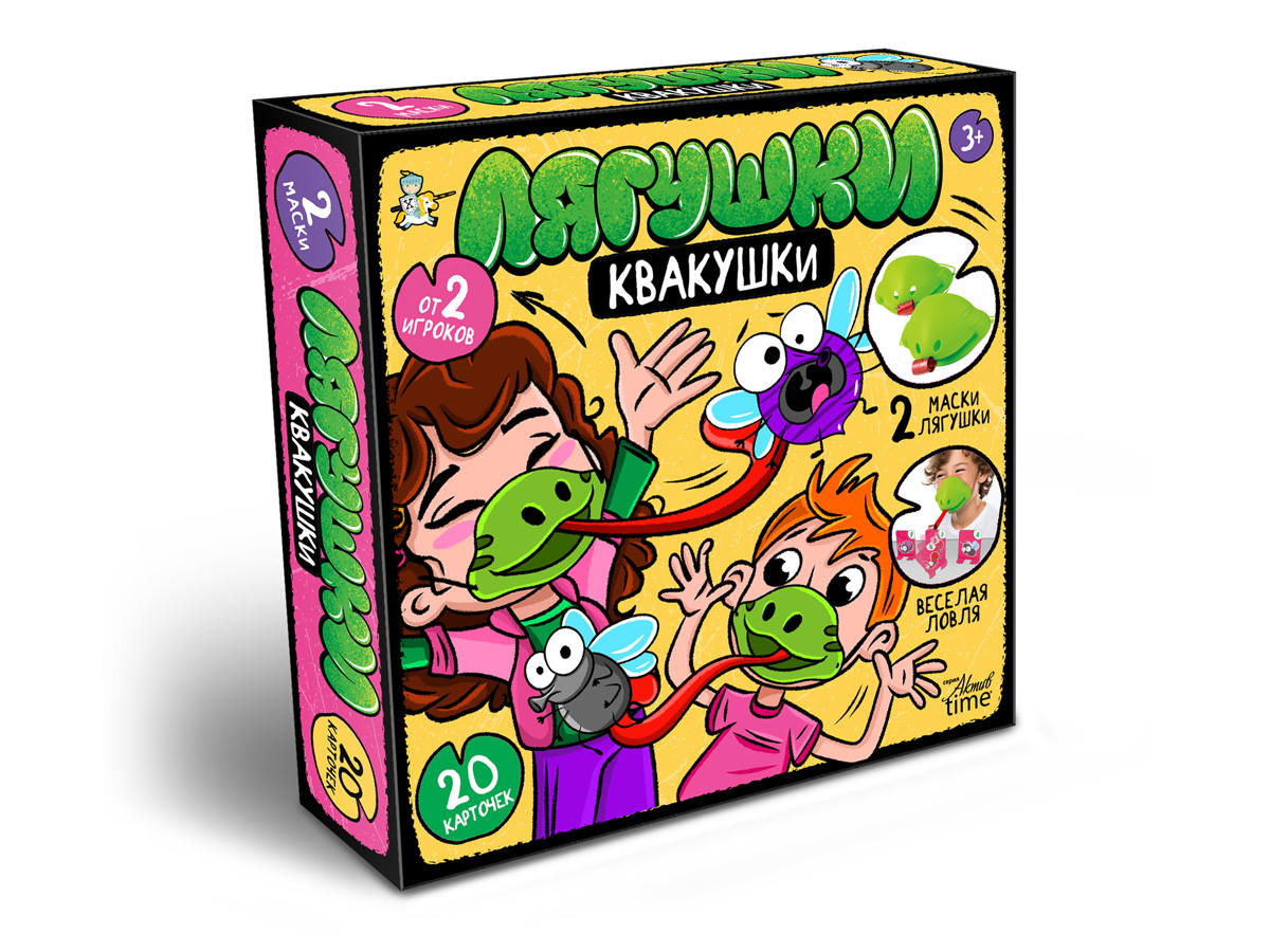 Настольная игра «Лягушки-Квакушки» серия Aктив time