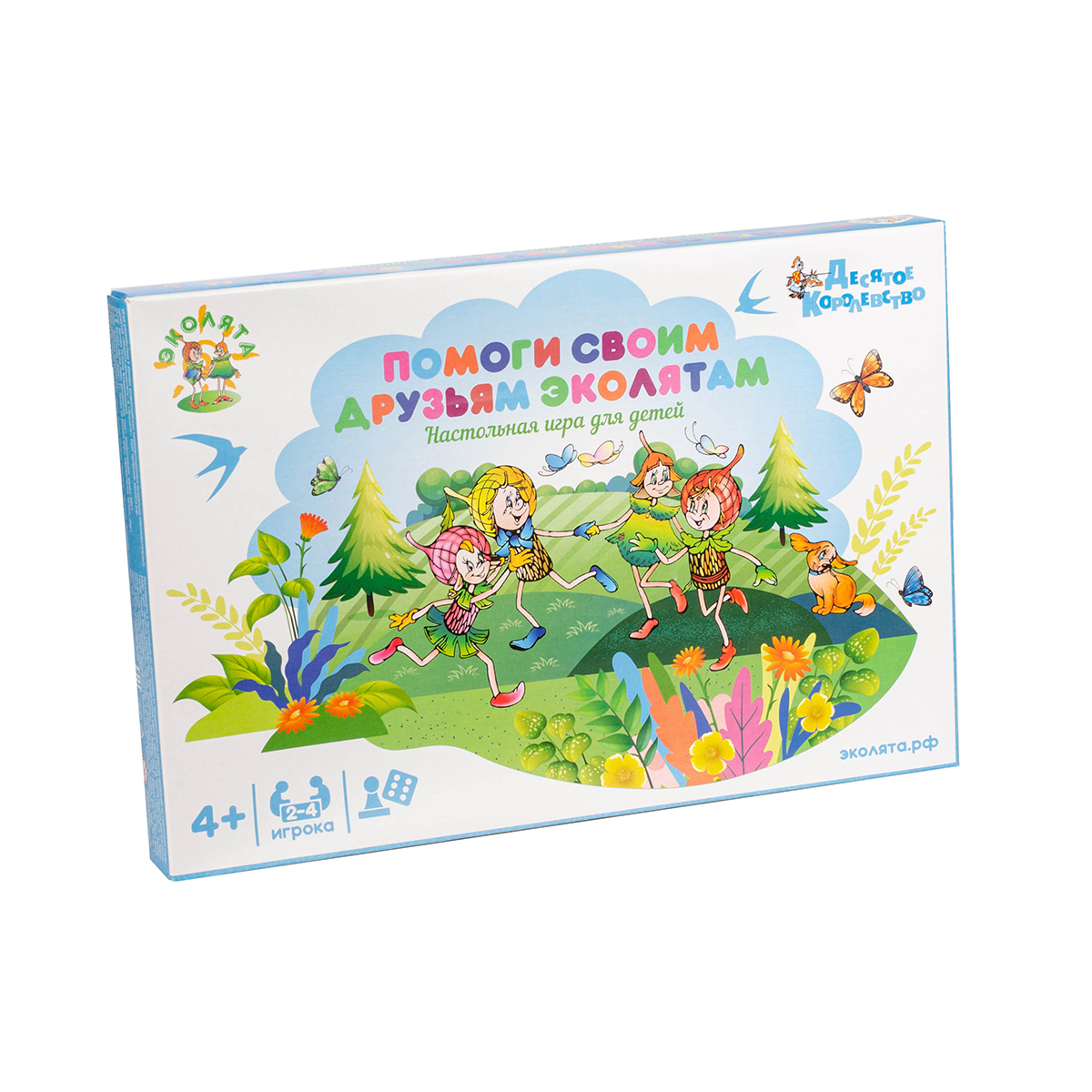 Настольная игра Помоги своим друзьям Эколятам