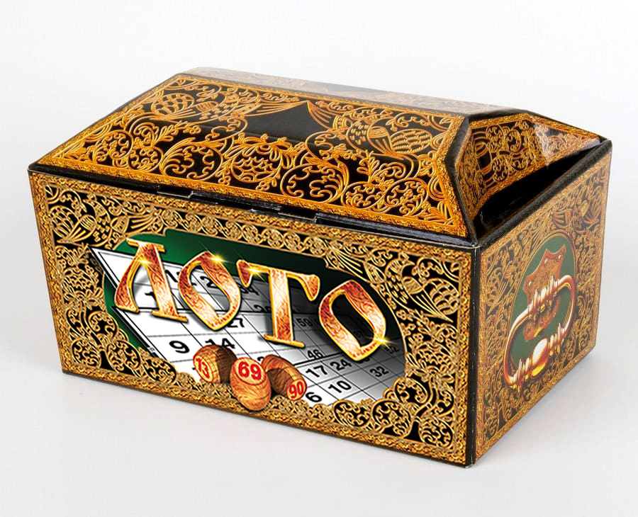 Настольная игра русское лото Ларец