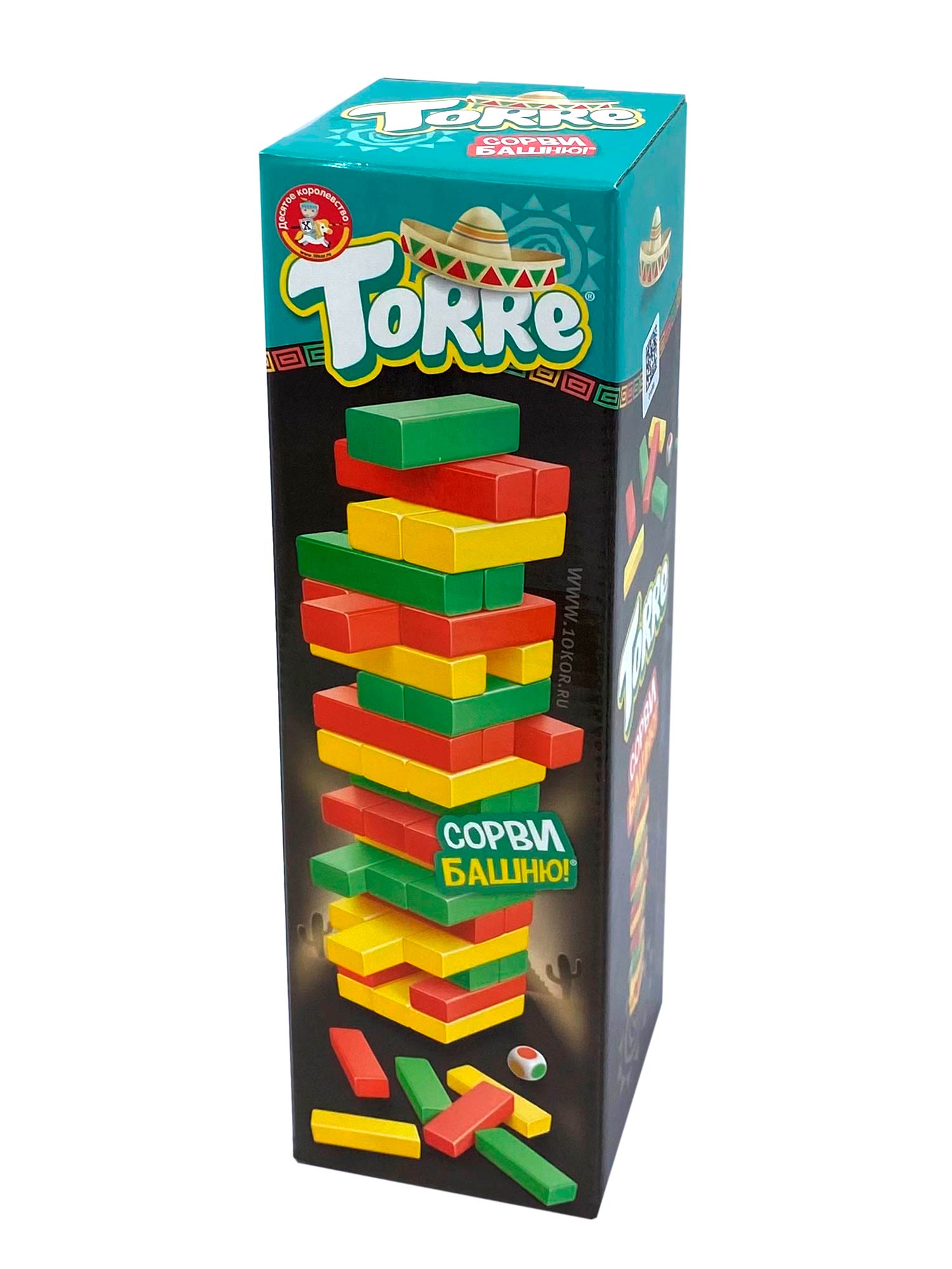 Развлекательная игра для детей Торре сорви башню