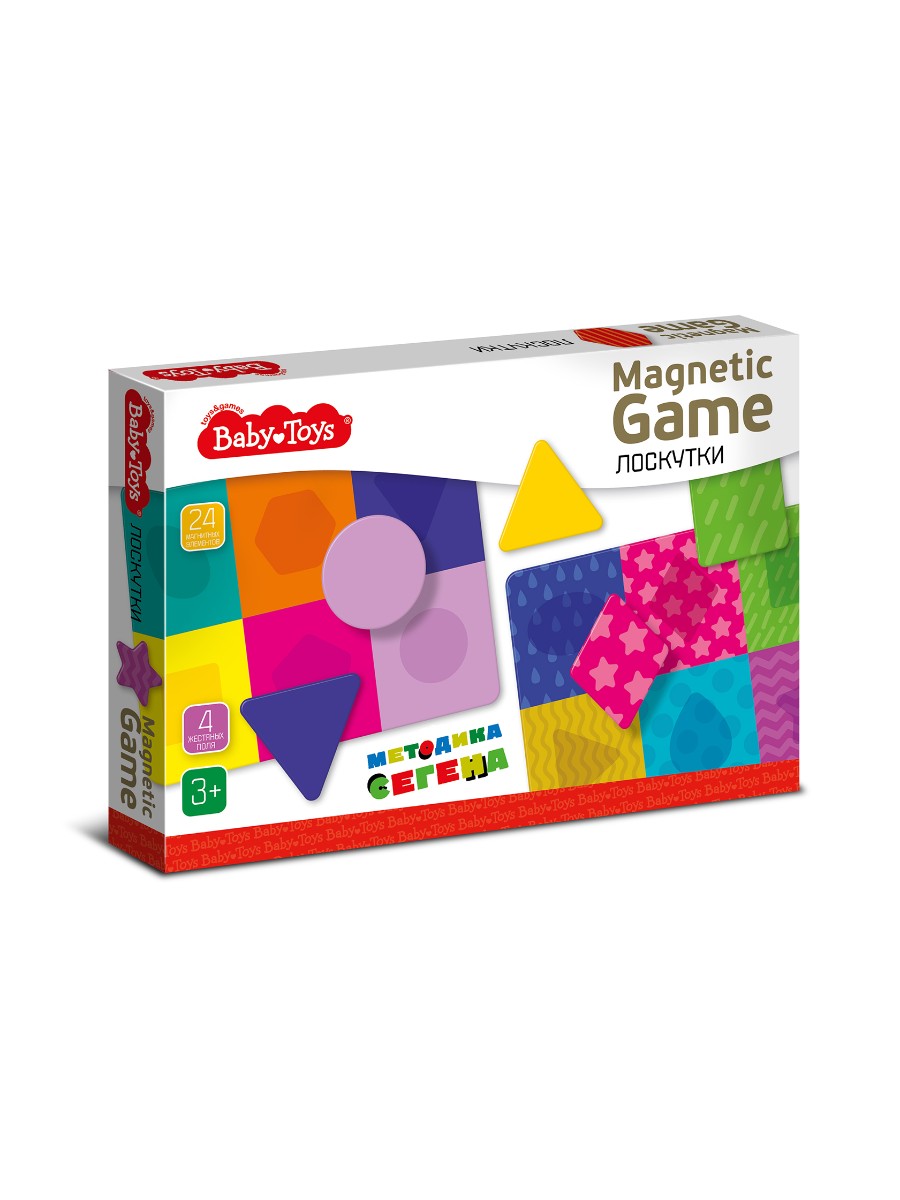Магнитная игра «Лоскутки» Baby Toys