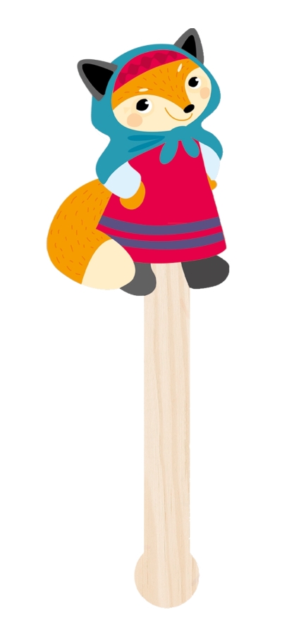 Кукла для штокового театра Лиса