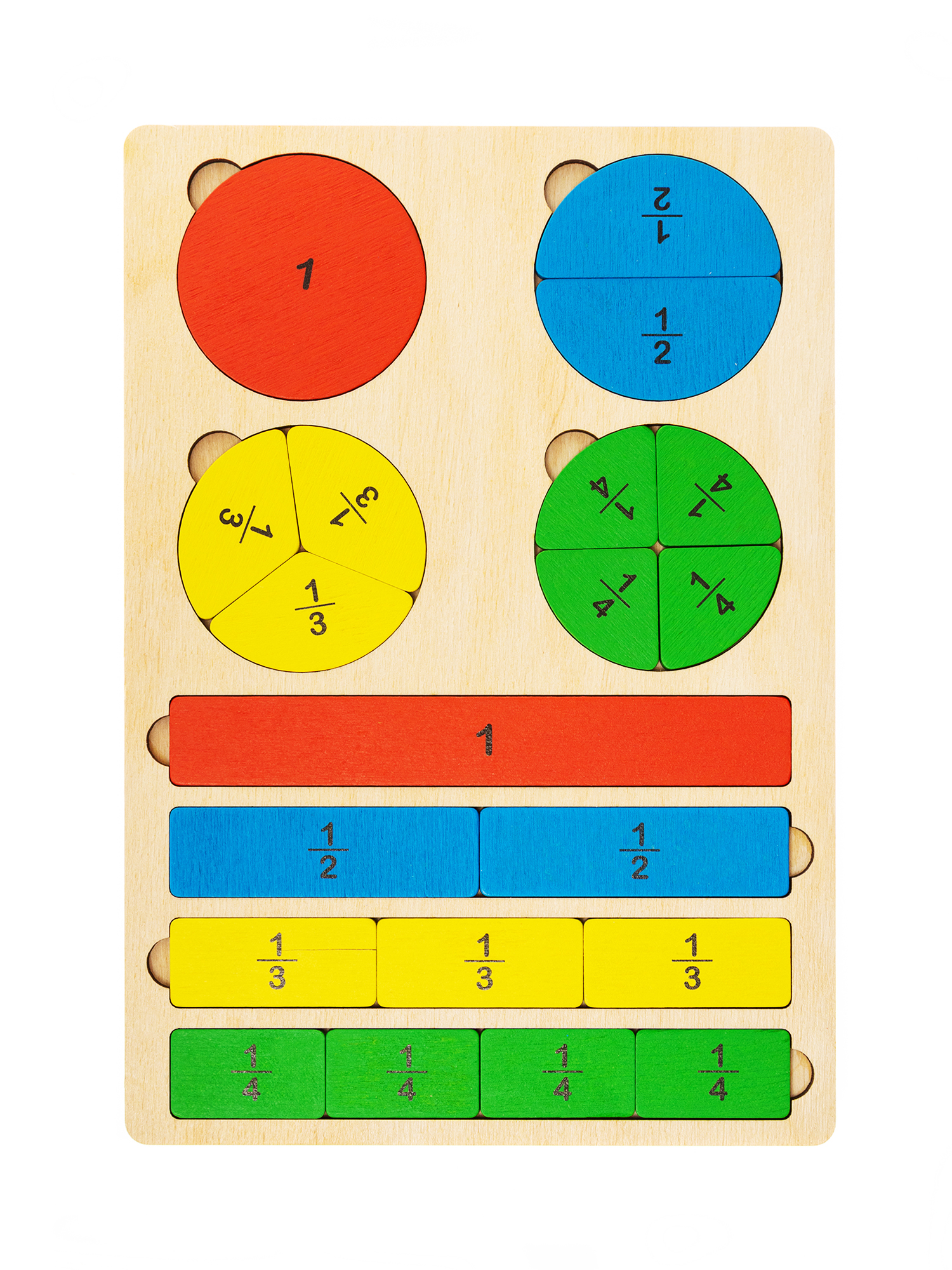 Деревянные развивающие пазлы для малышей Часть и целое