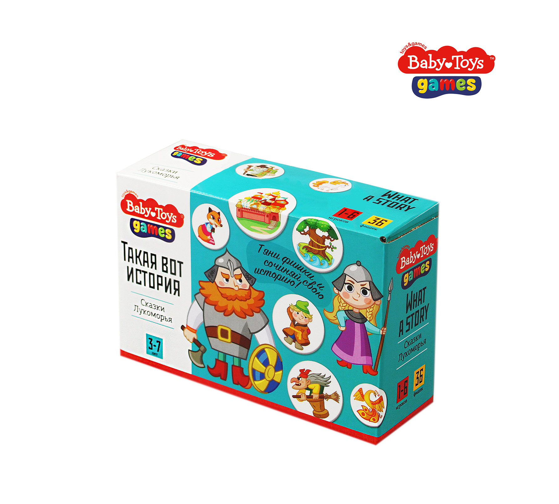настольная игра для детей Сказки лукоморья