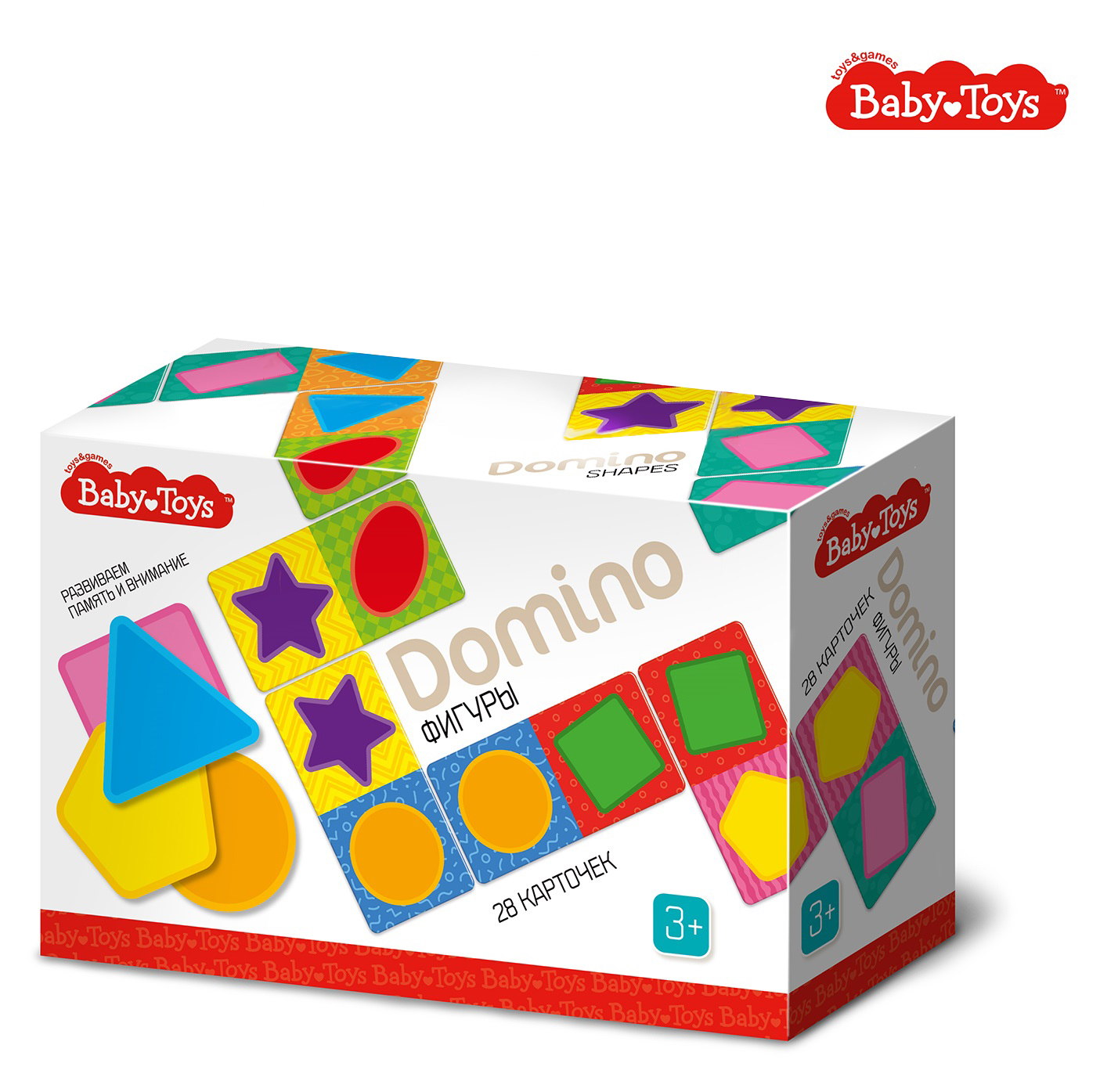 Логическая игра домино Фигуры