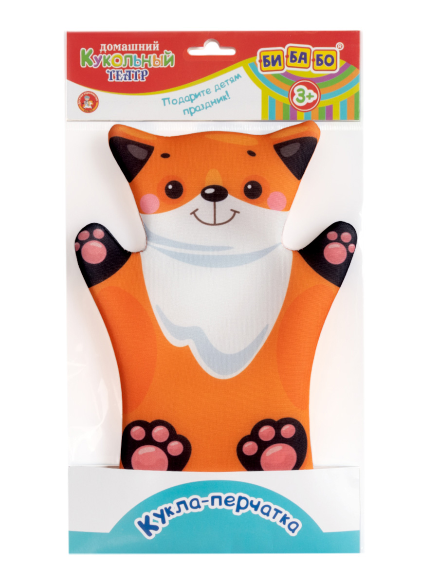 кукла-перчатка, кукольный театр, куклы для театра, кукла лисичка
