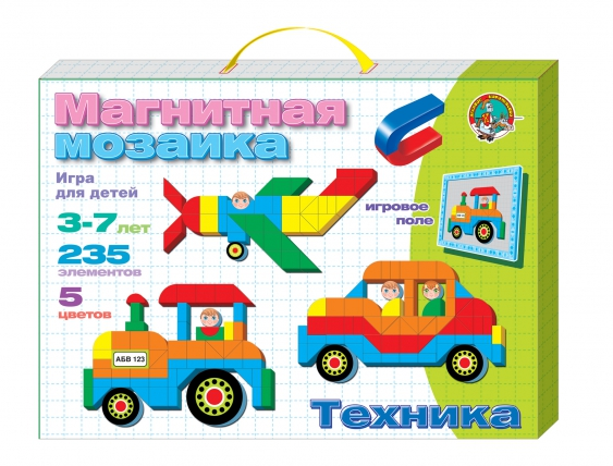 Обучающая мозаика конструктор Техника