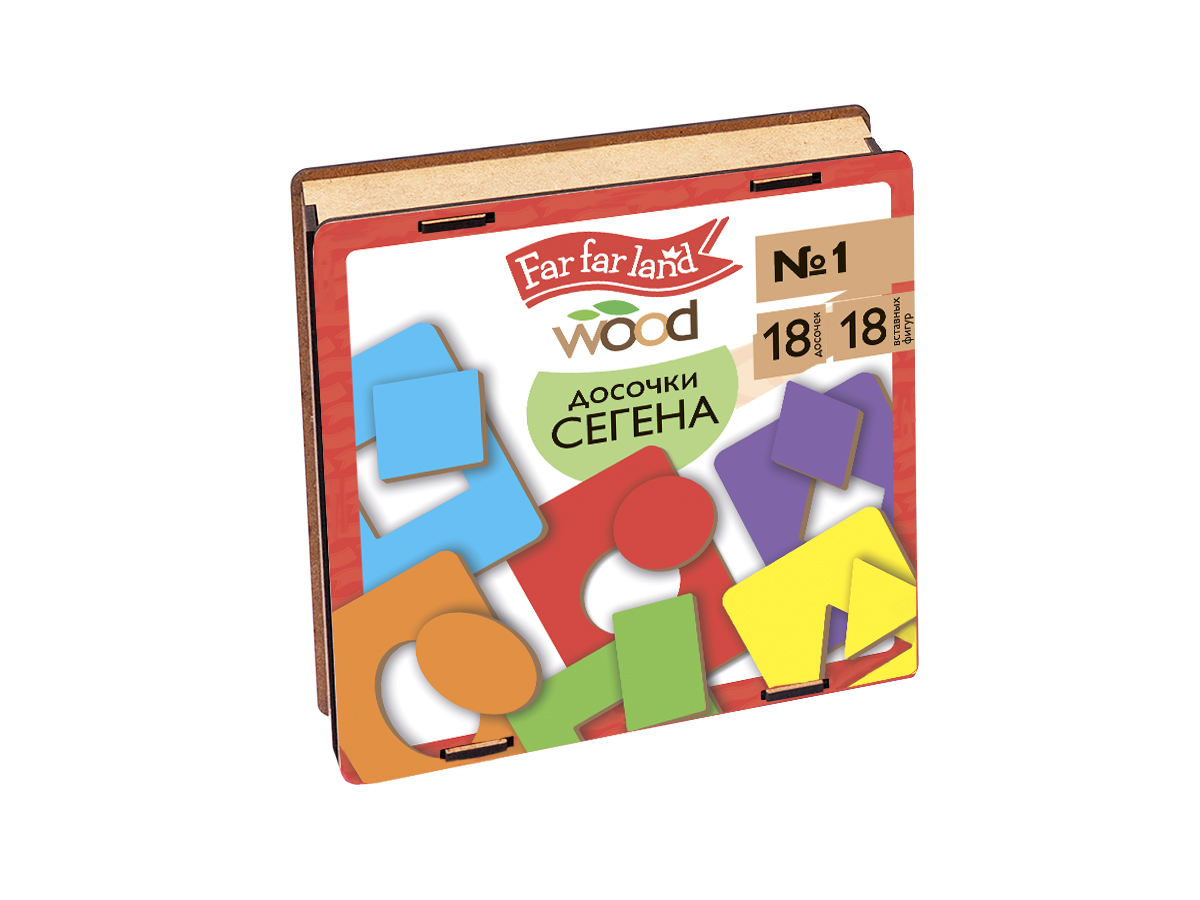 Деревянная полезная игра лото Досочки Сегена