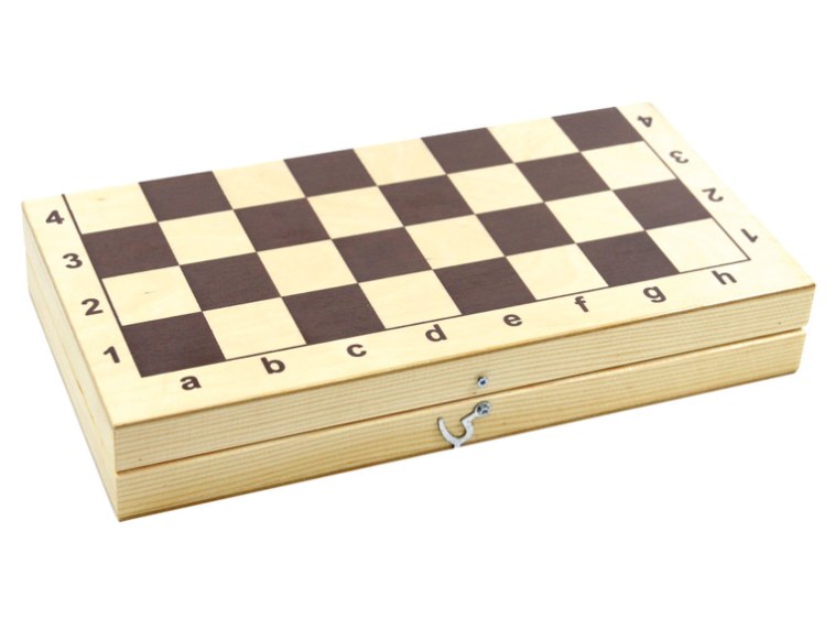 Пластмассовая доска для шахмат