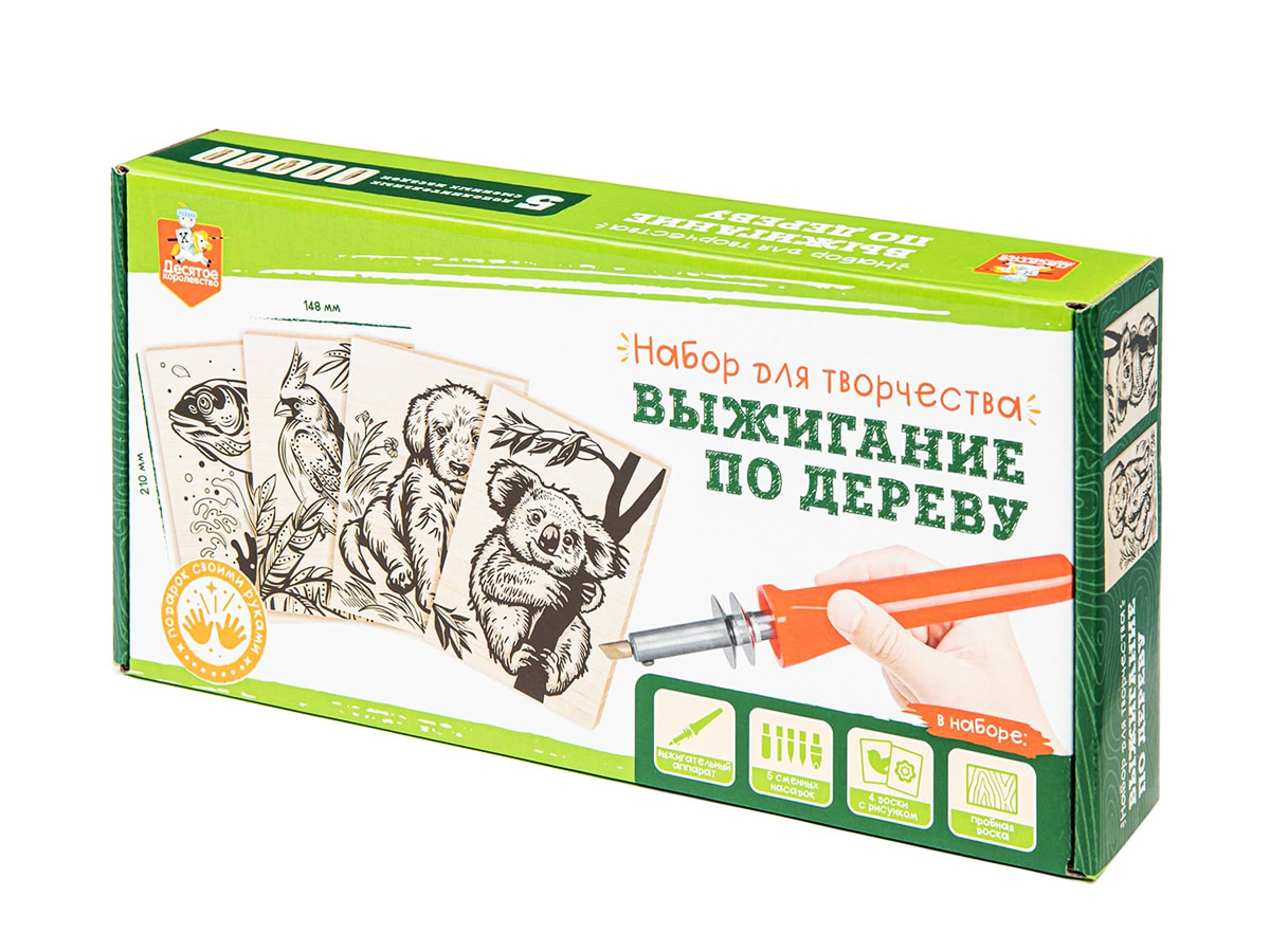 набор досок и аппарат для выжигания